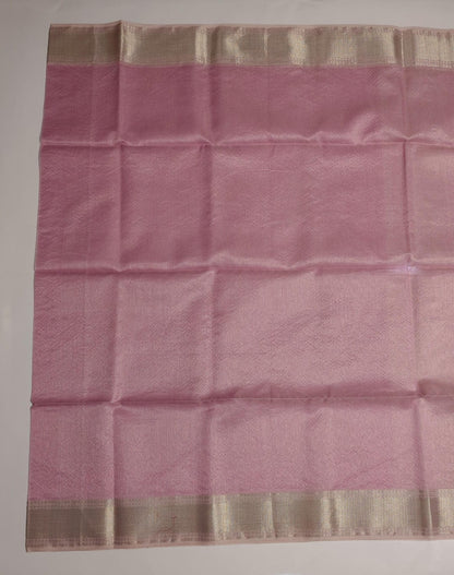 Maheshwari Handloom Silk-Cotton Saree – Vibrant Pink