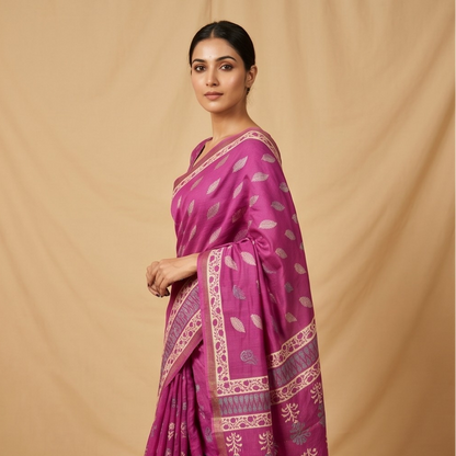 The Aara Chanderi Dress Material - Masterpiece 9
