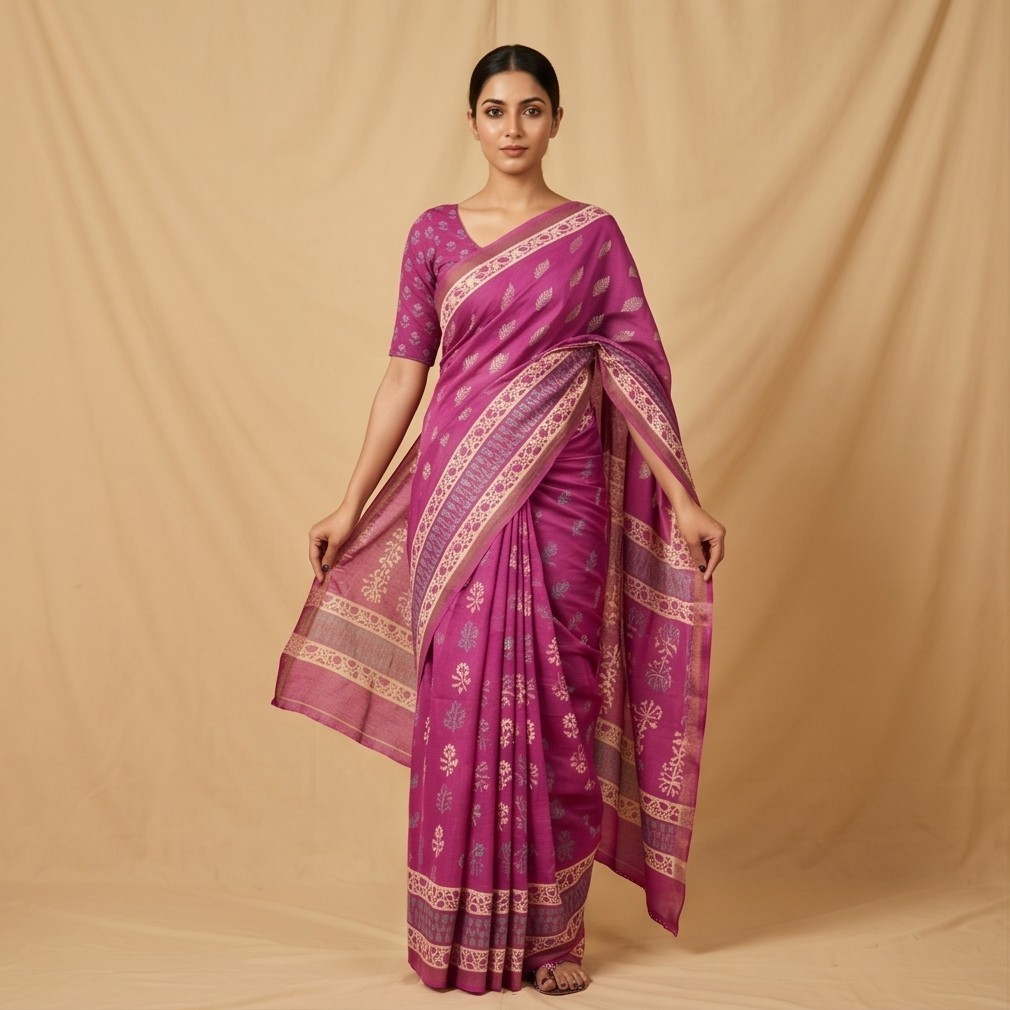 The Aara Chanderi Dress Material - Masterpiece 9