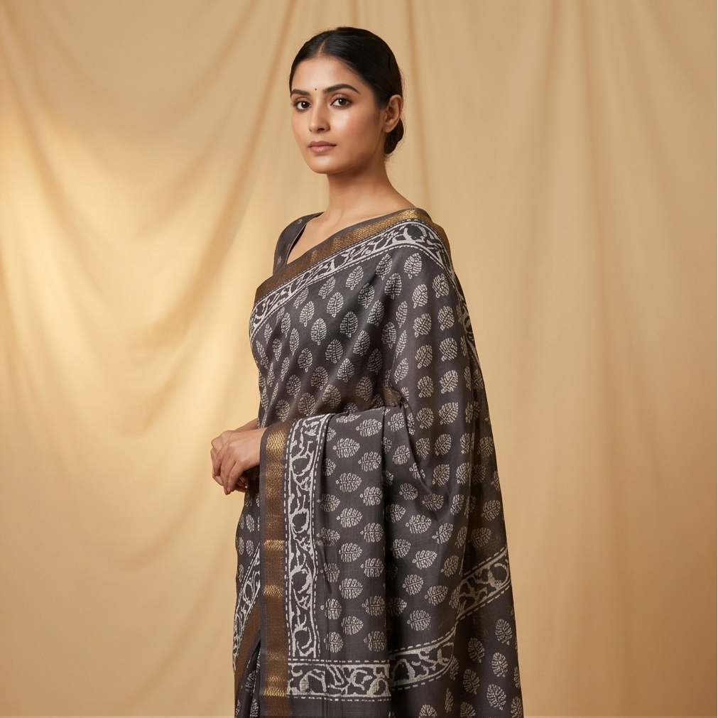 The Aara Chanderi Dress Material - Masterpiece 8