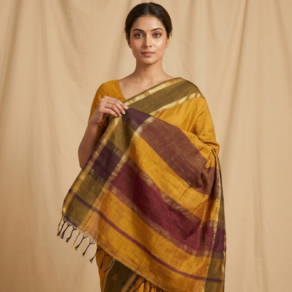 The Aara Maheshwari Saree - Masterpiece 10