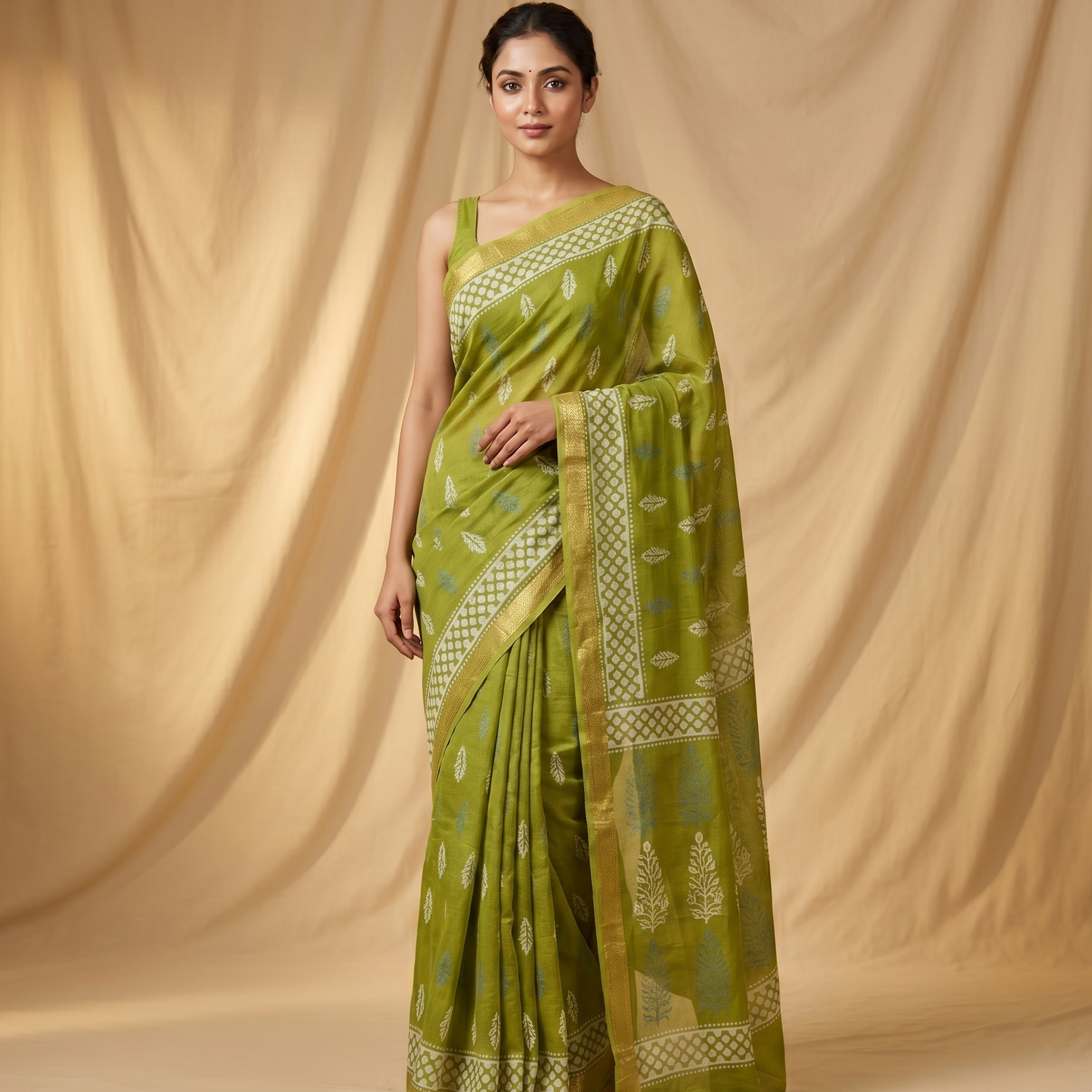 The Aara Chanderi Dress Material - Masterpiece 7
