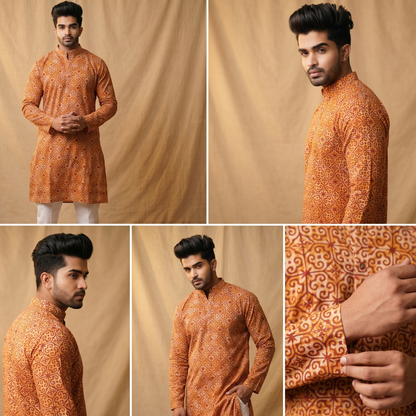 The Aara Men's Kurta - Masterpiece 4