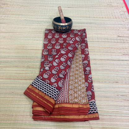 The Aara Chanderi Dress Material - Masterpiece 9