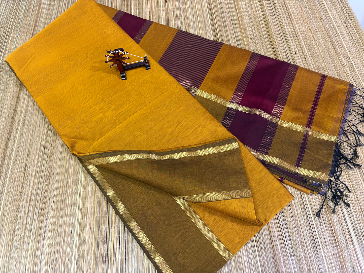 The Aara Maheshwari Saree - Masterpiece 10