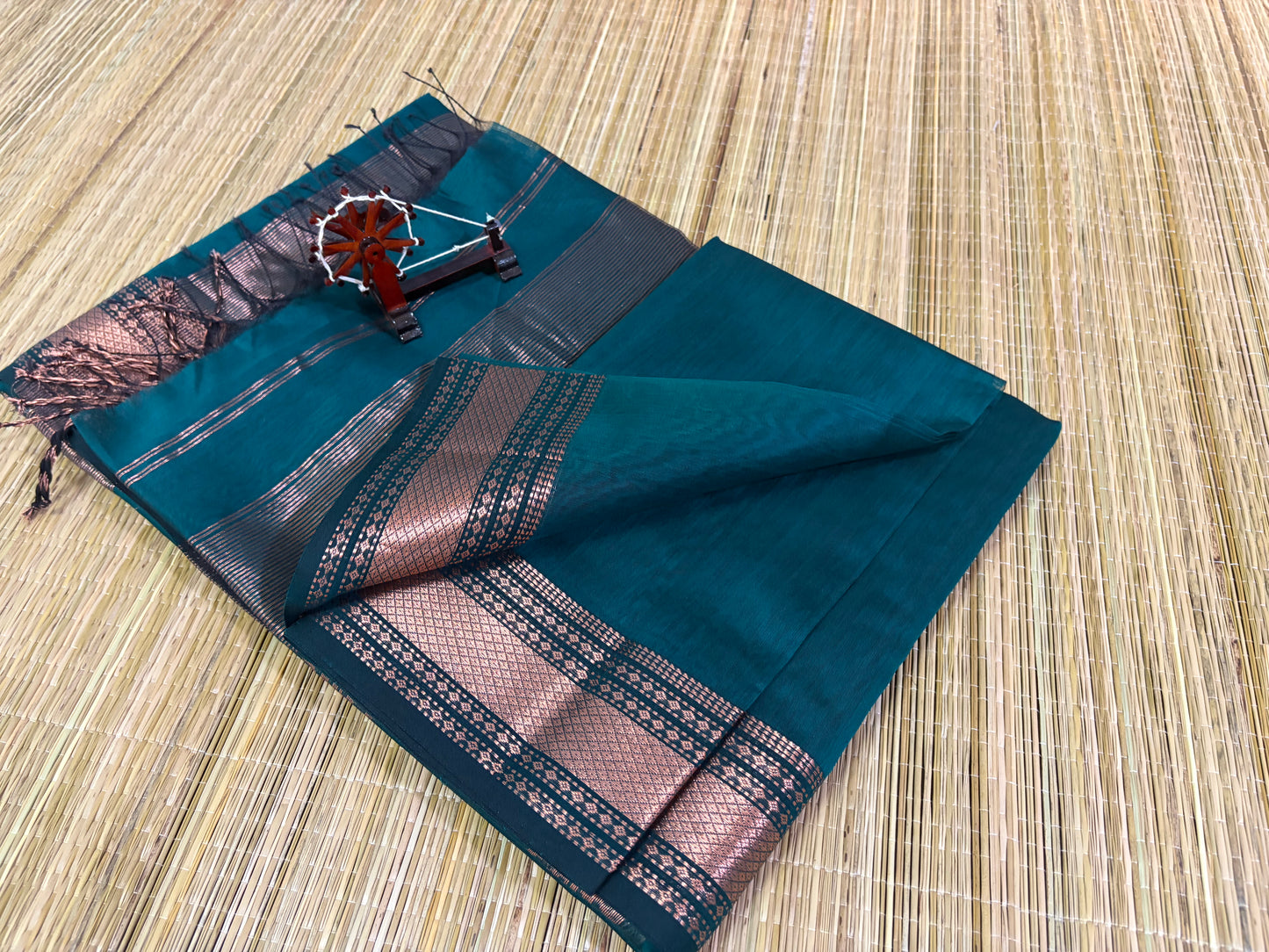 The Aara Maheshwari Saree - Masterpiece 11