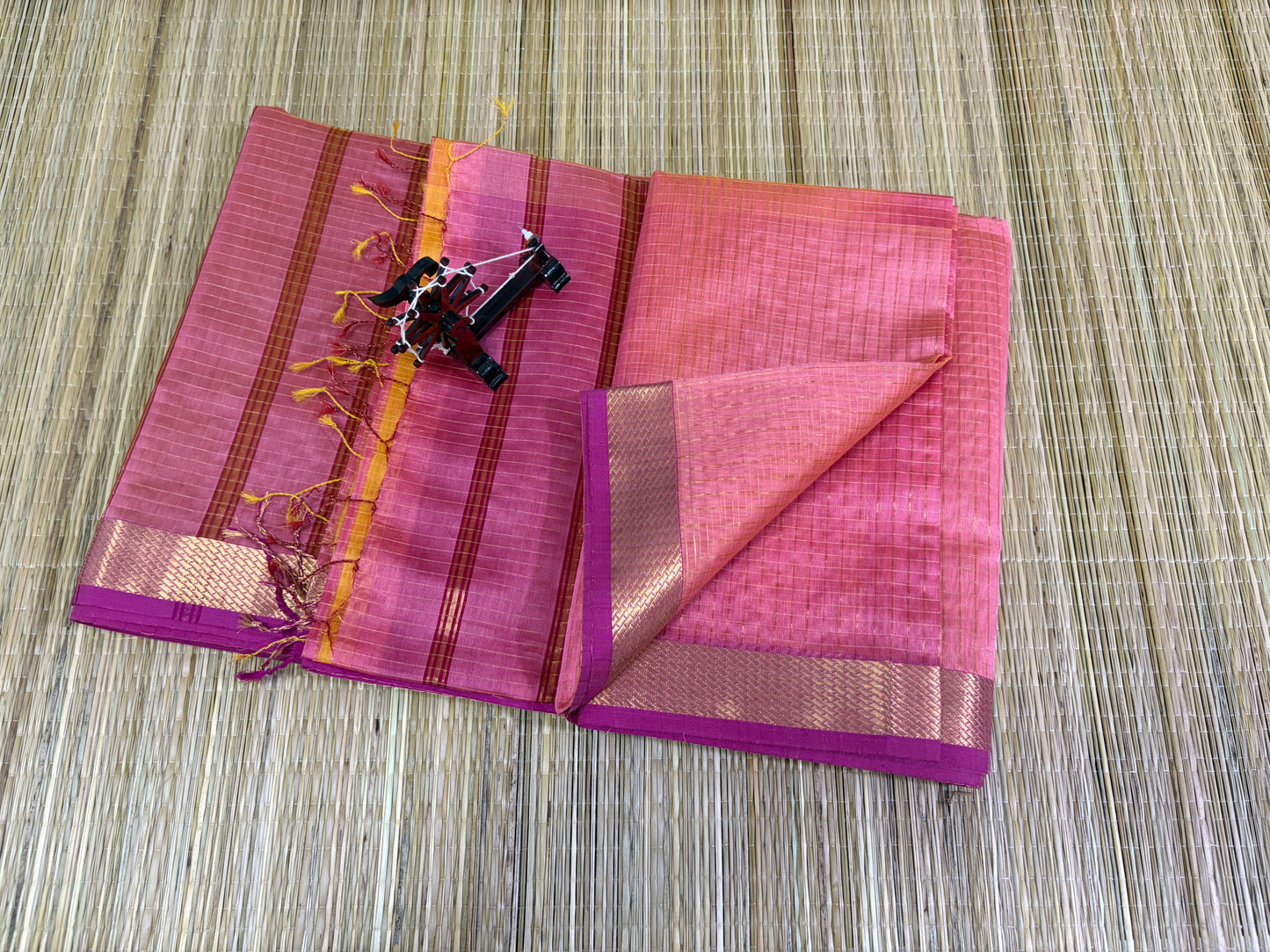 The Aara Maheshwari Saree - Masterpiece 12