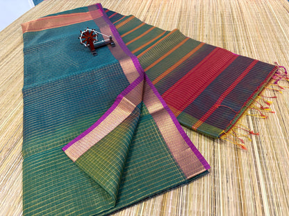 The Aara Maheshwari Saree - Masterpiece 11